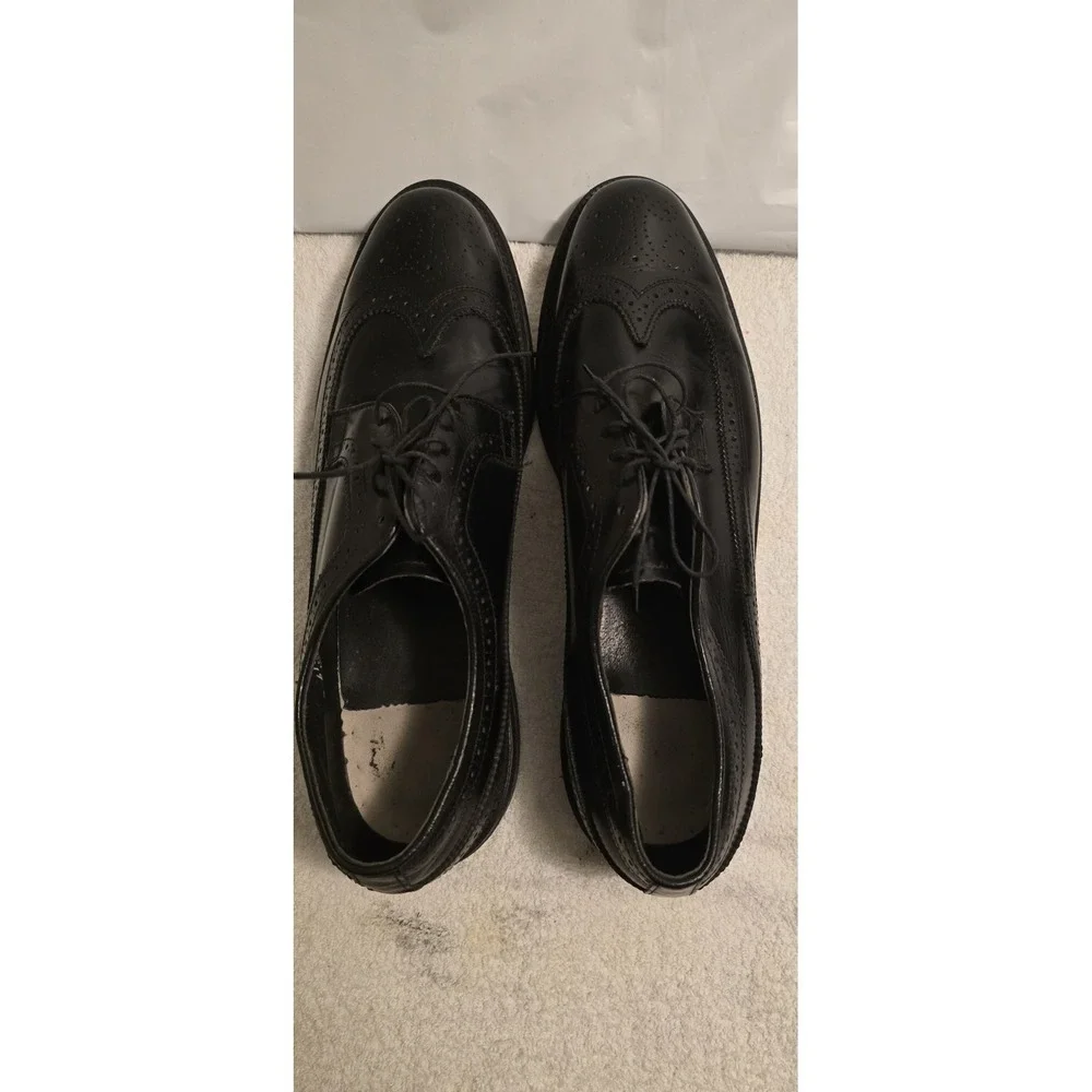 Vintage Biltrite Imperial‎ Dress Shoes Oxford Wingtip Men's 11.5D Leather